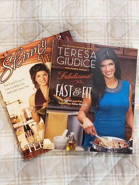 Teresa Giudice 2 sets of cookbooks